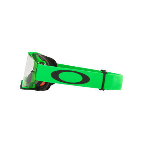 Oakley Maschera Airbrake MX Moto Verde - Trasparente