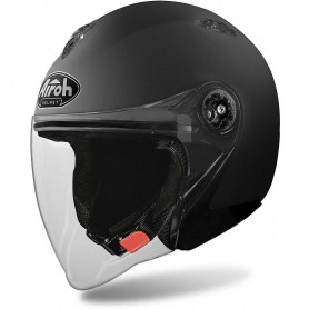 Casco motocross bambino Airoh Wraap nero